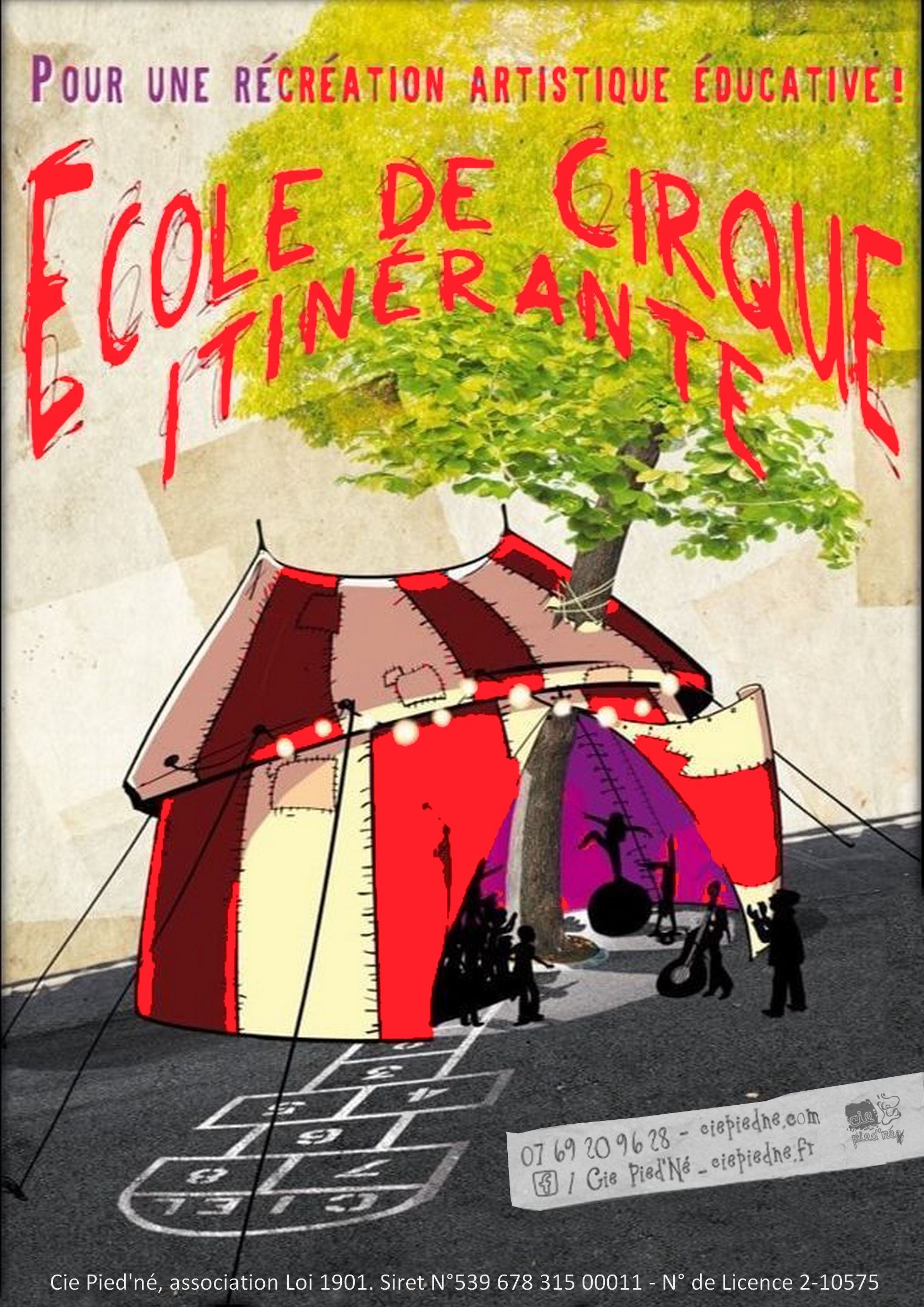 Affiche Ecole de cirque